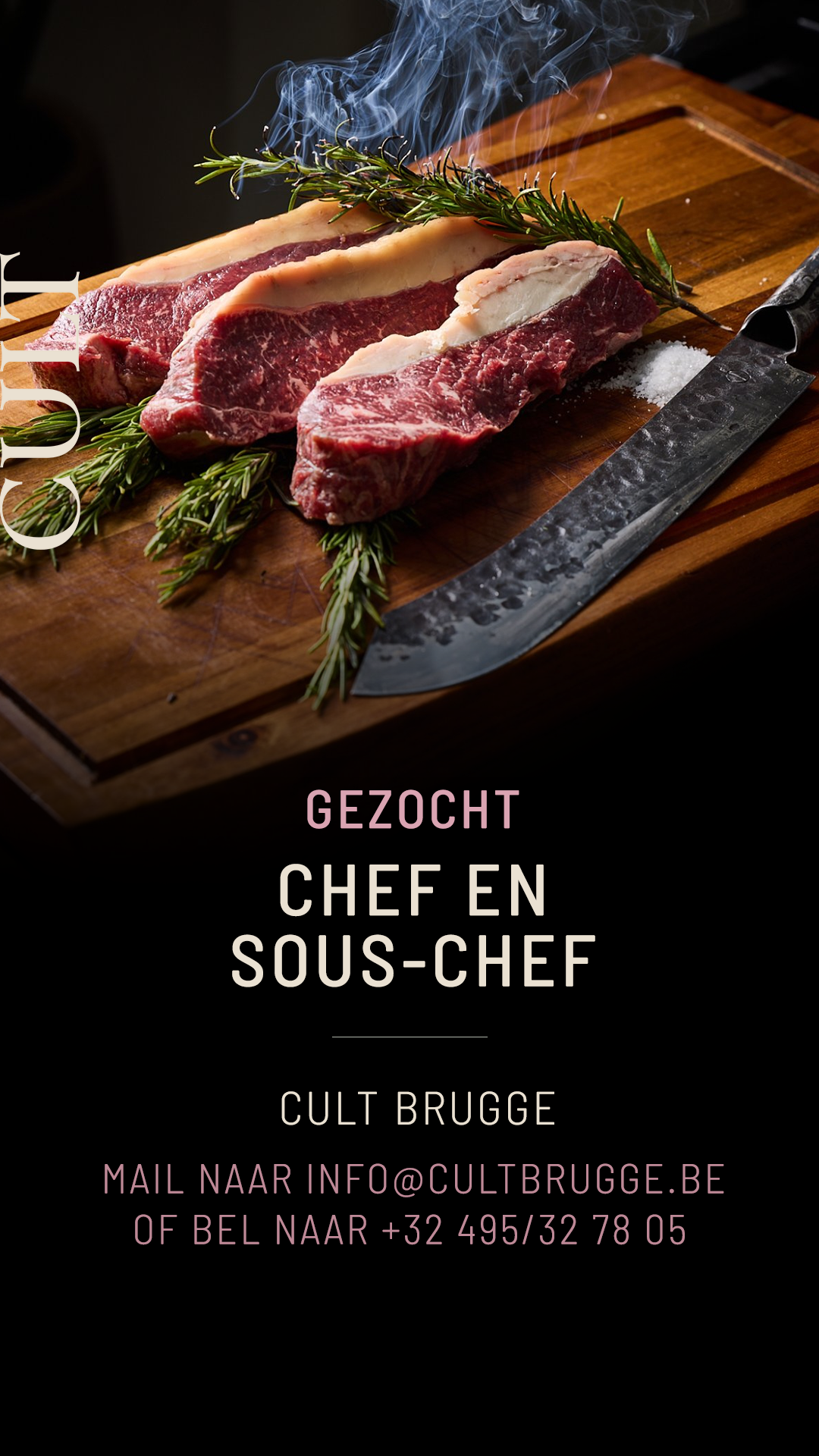 CULT Brugge | TableFever